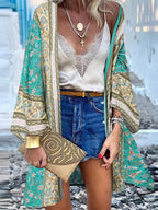 R&B | Boho-Kimono Ein Fröhlicher, Stilvoller Und Mittellanger Kimono!
