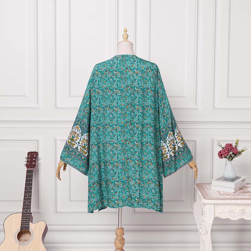 R&B | Boho-Kimono Ein Fröhlicher, Stilvoller Und Mittellanger Kimono!