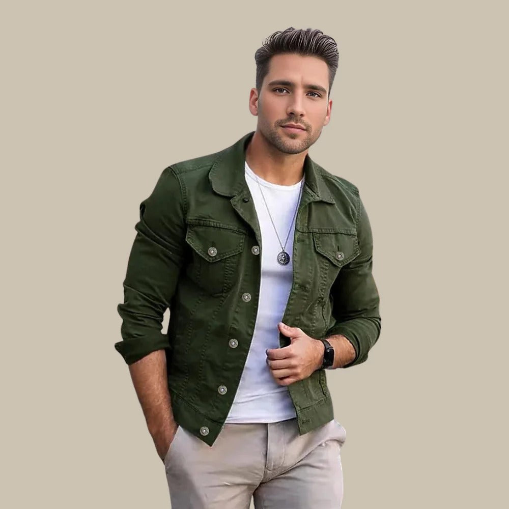 R&B | Klassische Jeansjacke für Herren David