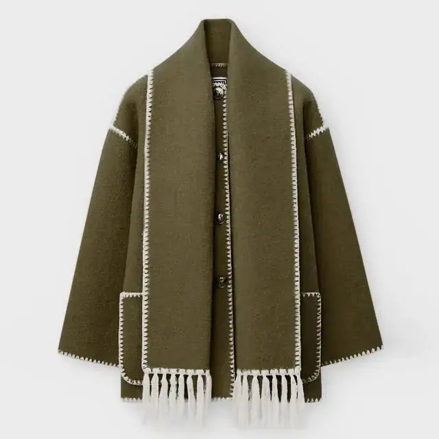 R&B | Jacke mit Schalkragen