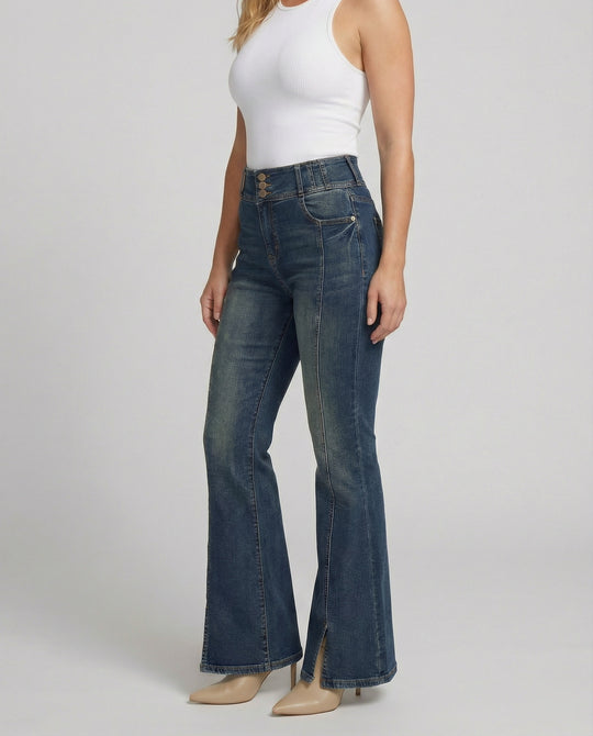 Seagull Jeans: Blaue High-Waist Denim für perfekten Sitz