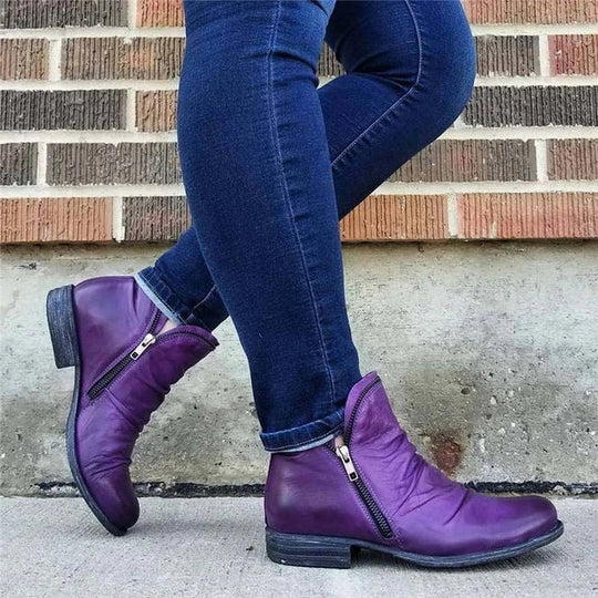 R&B | Reißverschluss-Ankle Boots für Damen – Stilvoll & Bequem