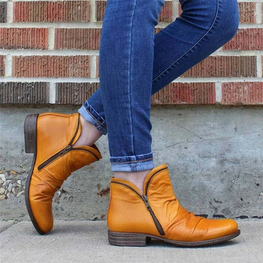 R&B | Reißverschluss-Ankle Boots für Damen – Stilvoll & Bequem