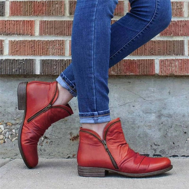 R&B | Reißverschluss-Ankle Boots für Damen – Stilvoll & Bequem
