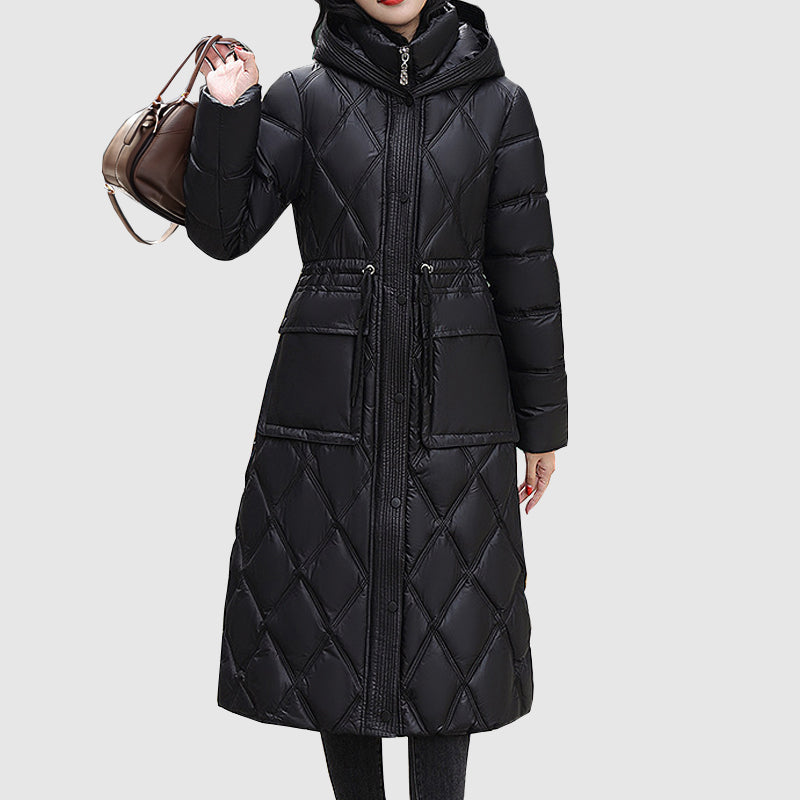 R&B | gefütterte Jacke mit Kapuze