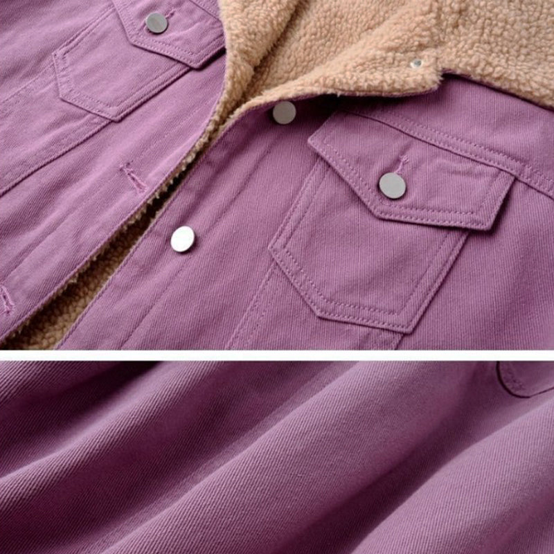 R&B | Denimjacke Aus Samt