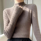 R&B | Strickpullover mit Halbem Rollkragen und Langen Ärmeln