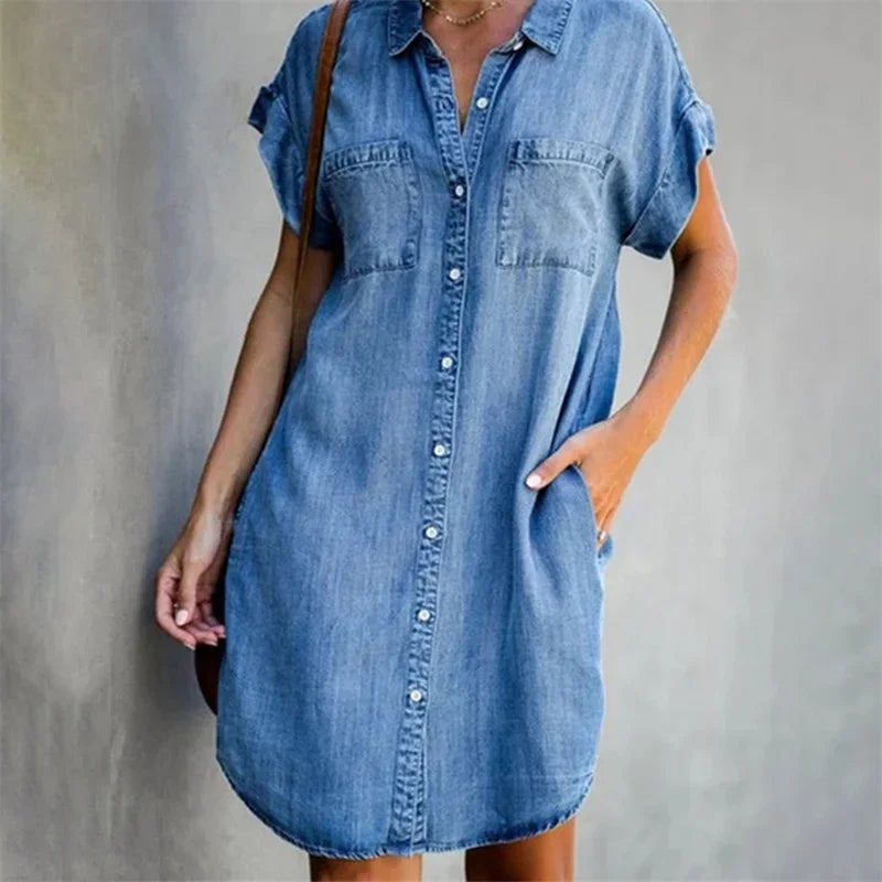 Dagen Denim Kleid aus der Sommerbrise-Kollektion