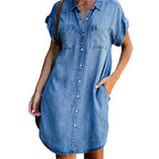 Dagen Denim Kleid aus der Sommerbrise-Kollektion