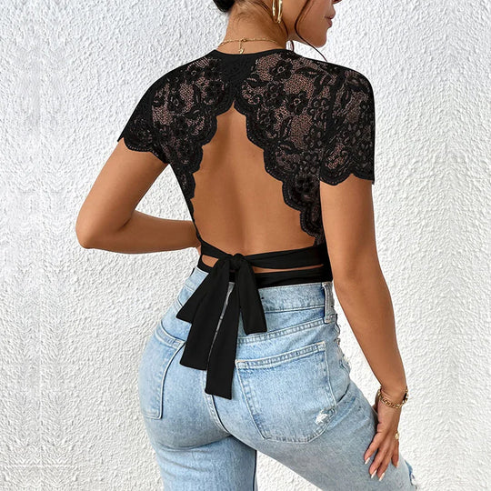 R&B | Rückenfreier Bodysuit