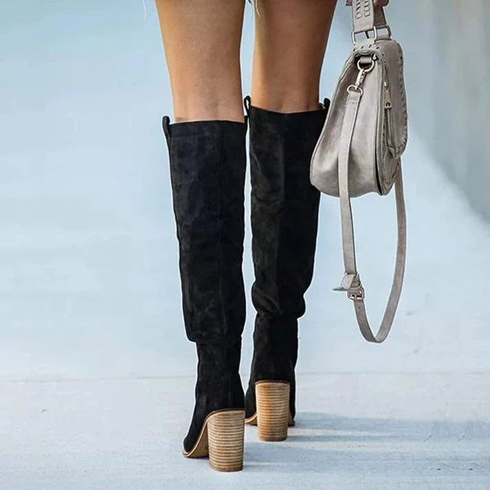 R&B | Frauen Kniefallende Stiefel