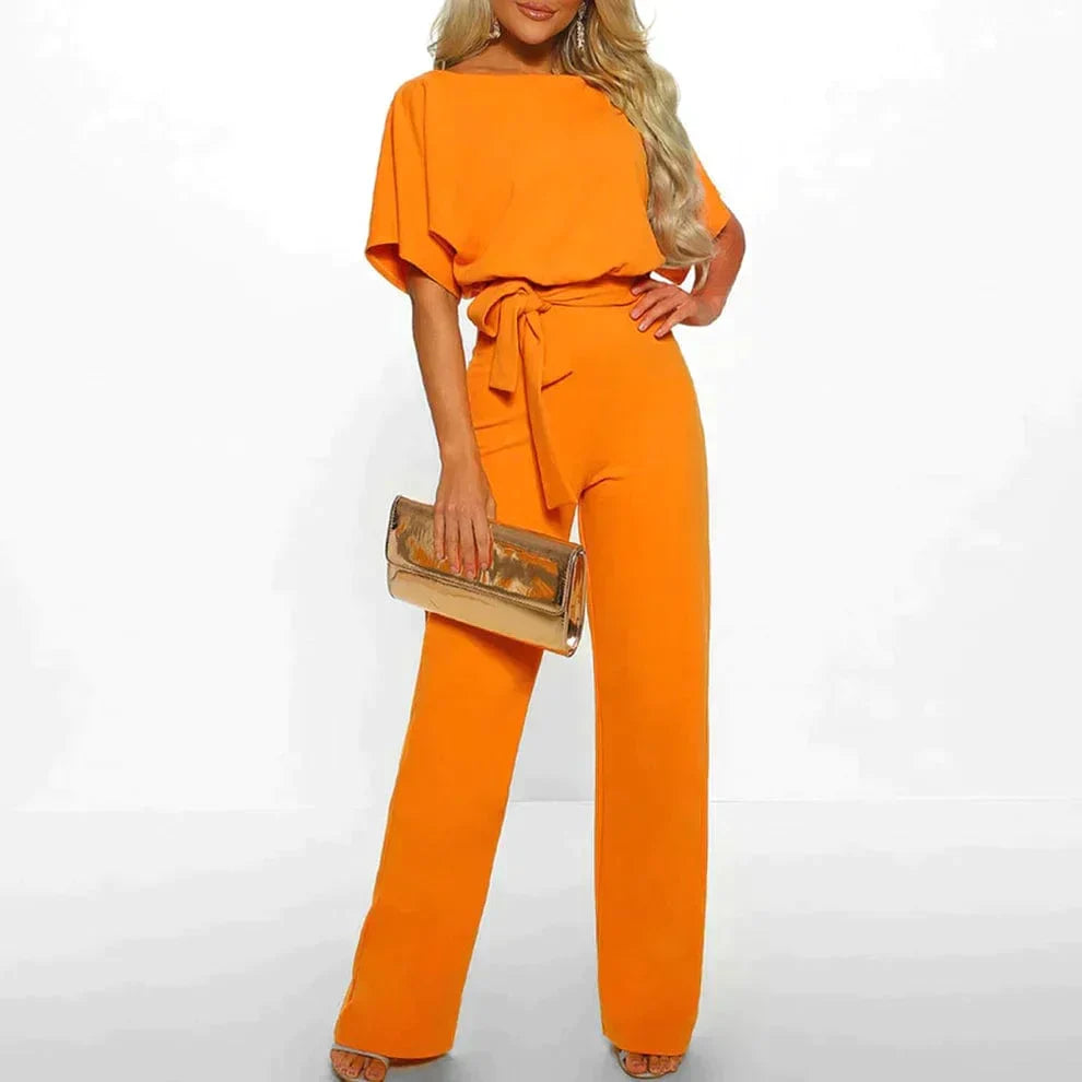 R&B | Damen Stylischer Overall Unifarben