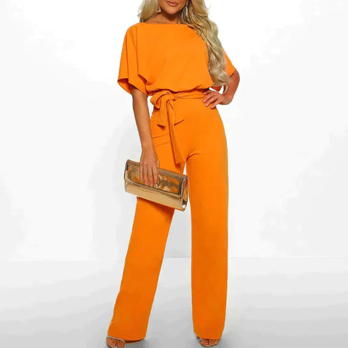 R&B | Damen Stylischer Overall Unifarben