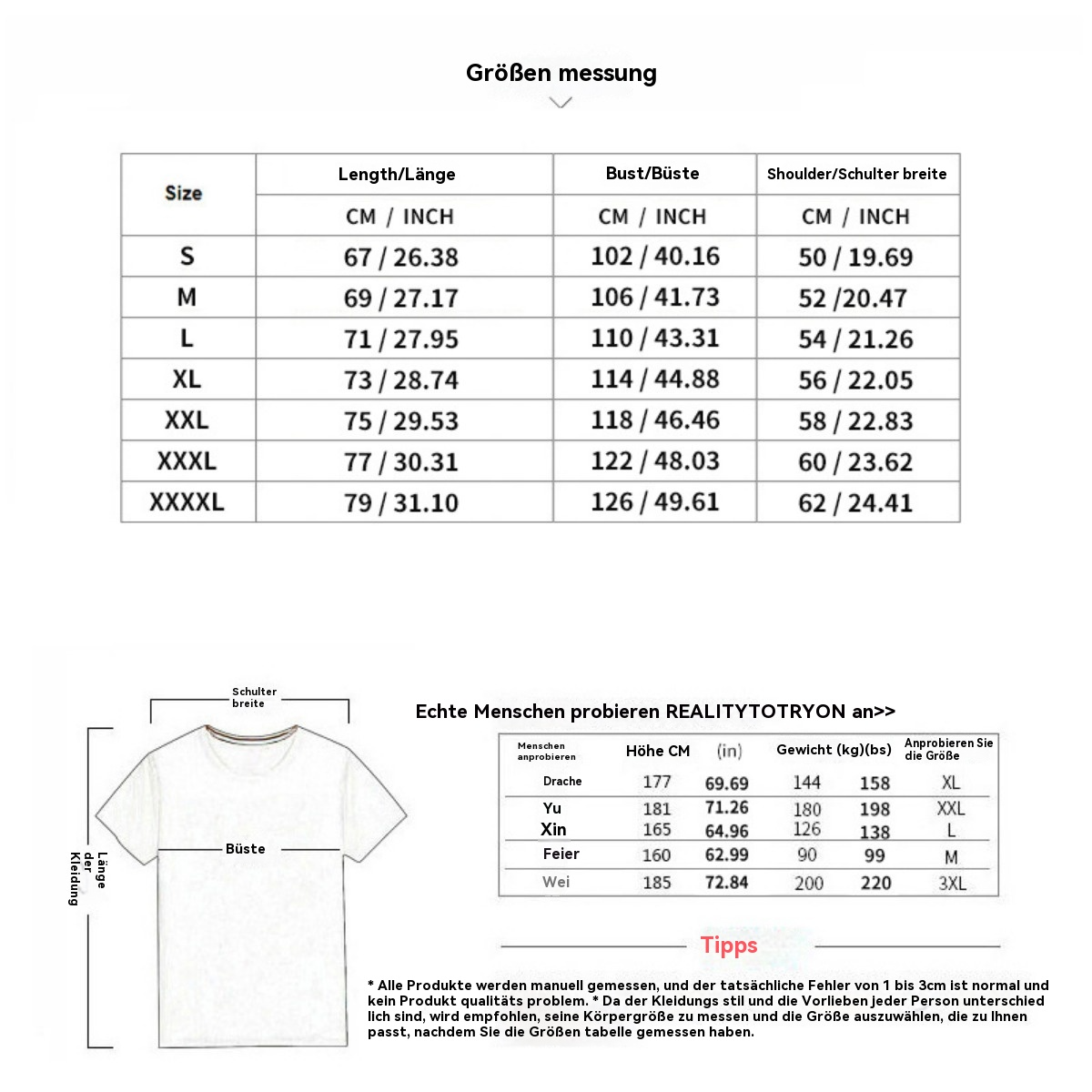 R&B | Einfarbiges Weste-T-Shirt