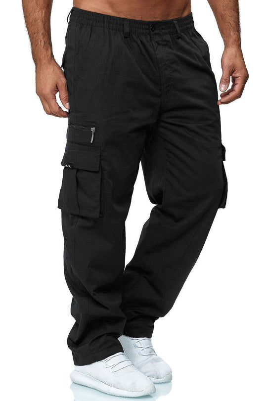 R&B | Bequeme Herren Cargo Hose mit Mehreren Taschen