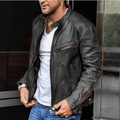 R&B | Stylische Lederjacke für Männer