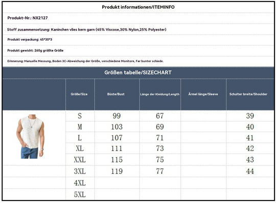 R&B | Hohle Weste mit Rundhalsausschnitt