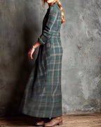 R&B | Kleid mit Revers und Karomuster