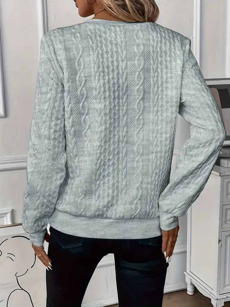R&B | Eleganter Reißverschluss-Pullover für Komfort und Stil