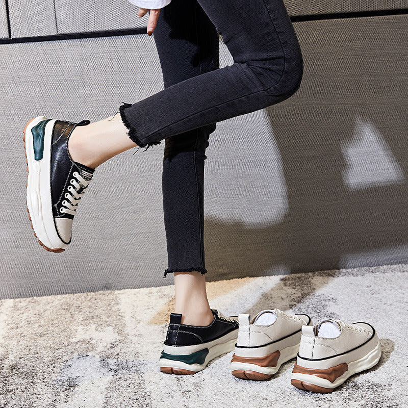 Trendige Plateau-Sneaker Für Damen R&B