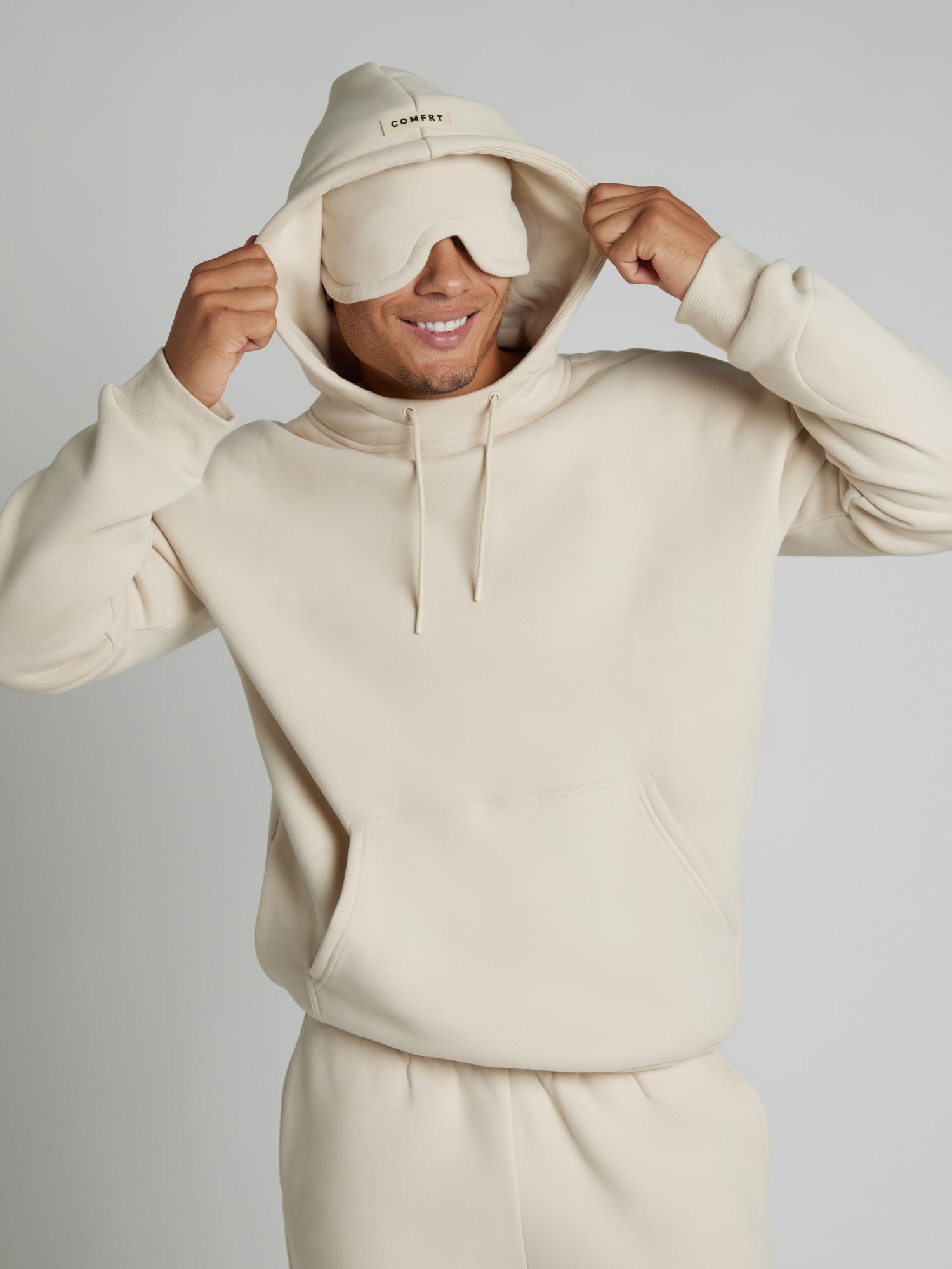 R&B | Bequemer Reise-Hoodie mit Flugmodus-Grafik