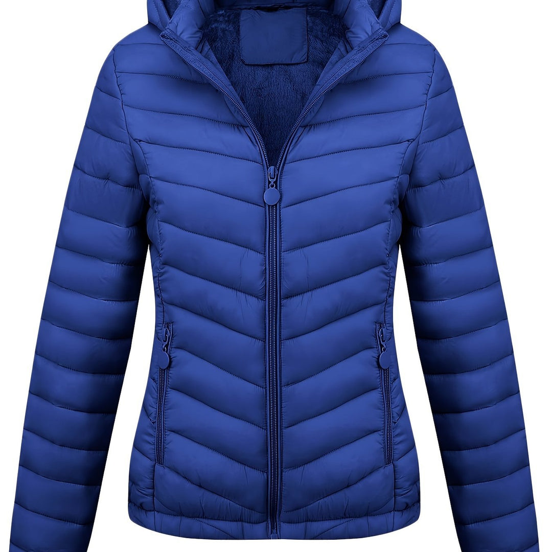 R&B | Zipfeljacke mit Kapuze und Schrägen Taschen