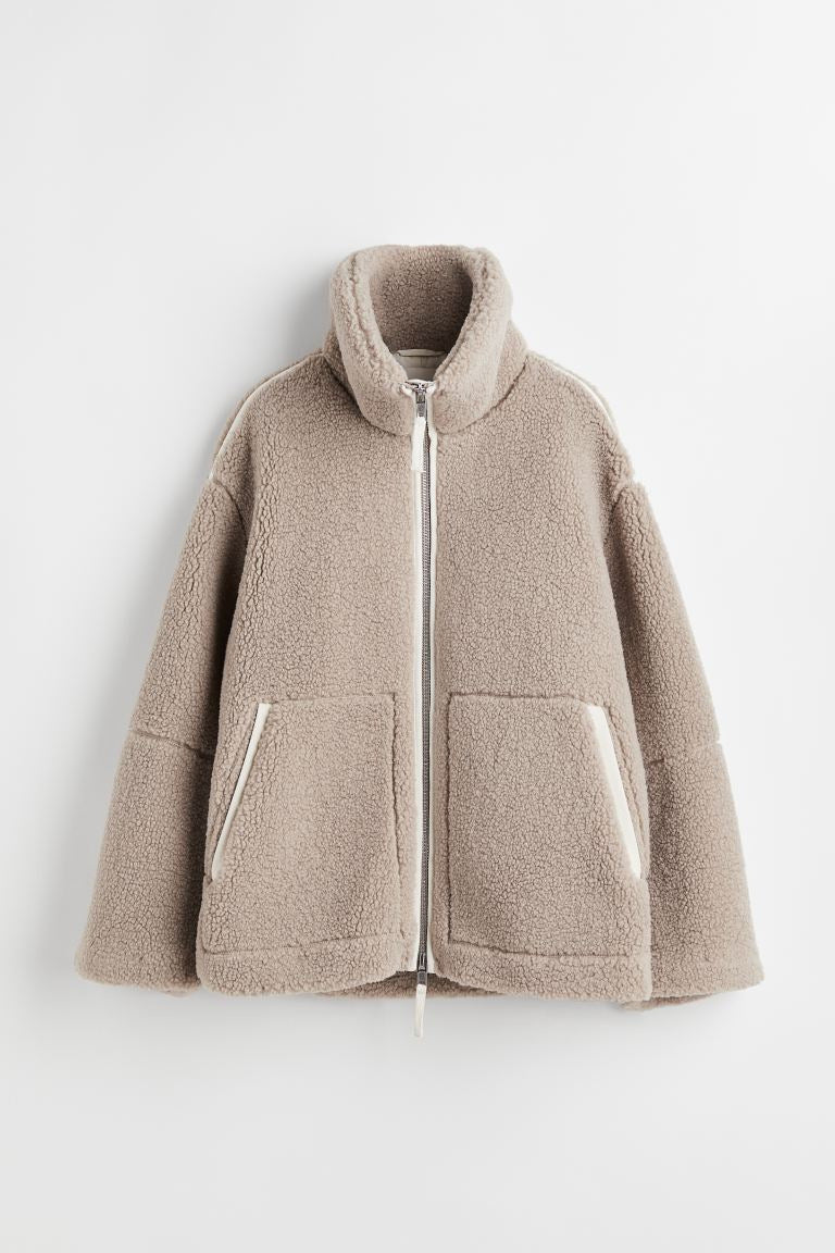 R&B | Warme Fleece Jacke