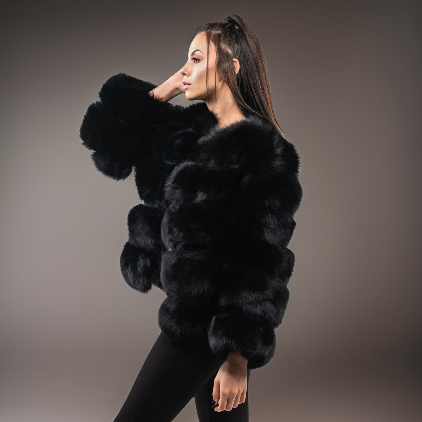 R&B | Wood Luxuriöser Mantel für Frauen