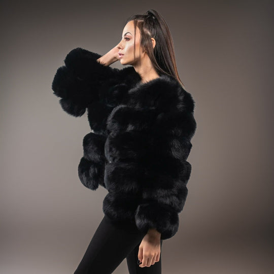 R&B | Wood Luxuriöser Mantel für Frauen