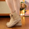R&B | Kurze Stiefel mit Kette An Der Seite