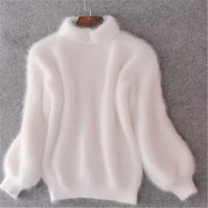 R&B | Weinlese Angora Pullover