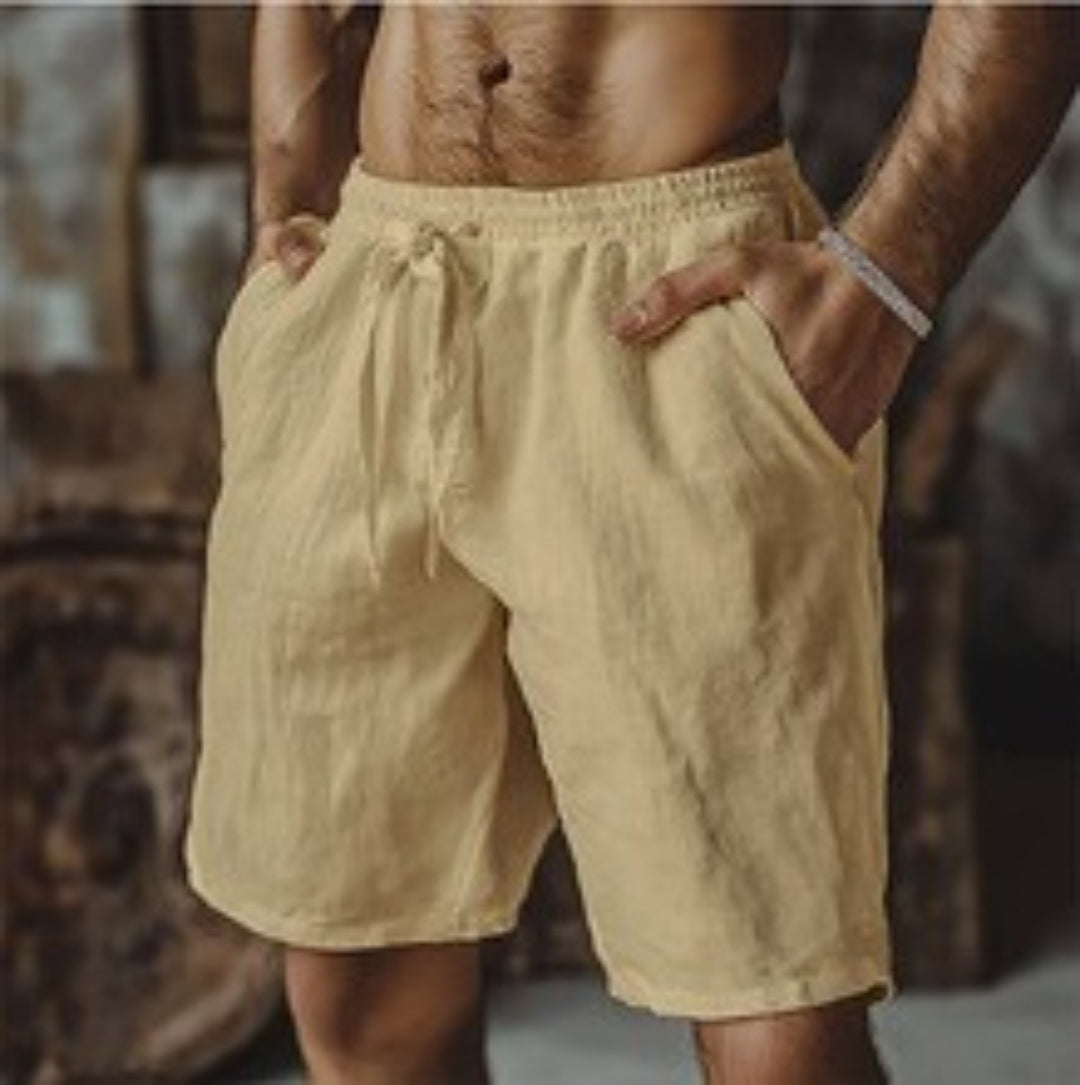 R&B | Herren-Schnürshorts aus Baumwolle