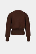 R&B | Pullover-Cardigan mit V-Ausschnitt
