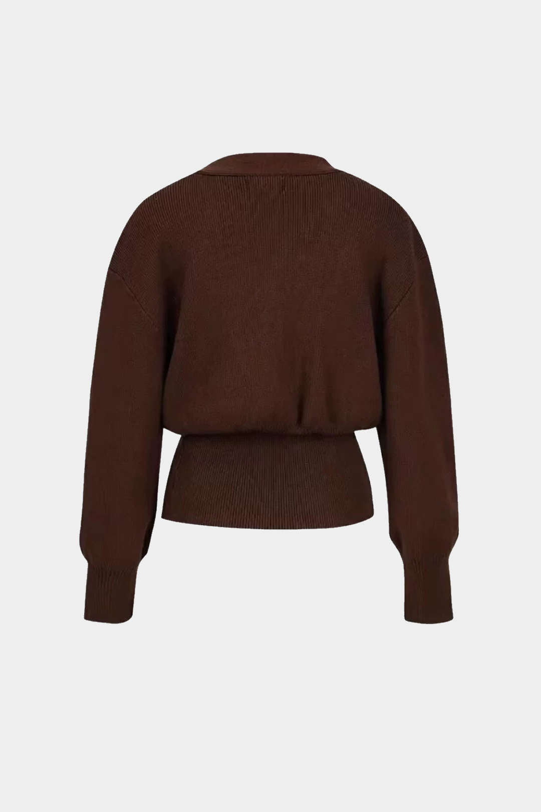 R&B | Pullover-Cardigan mit V-Ausschnitt