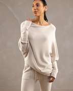 R&B | Asymmetrisch Drapierter Pullover