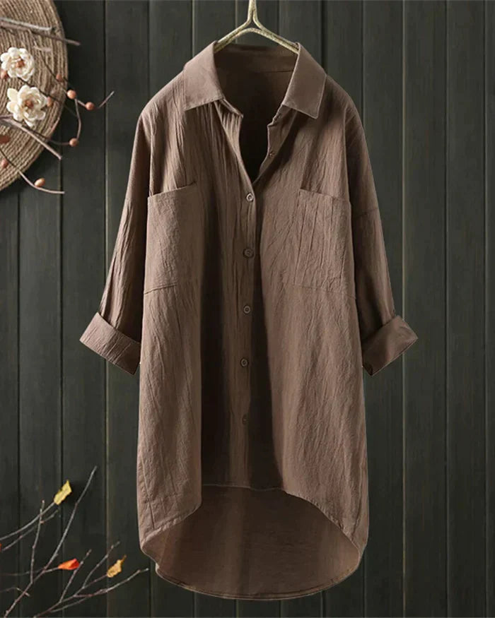 Heidi-Mode – weiße bluse