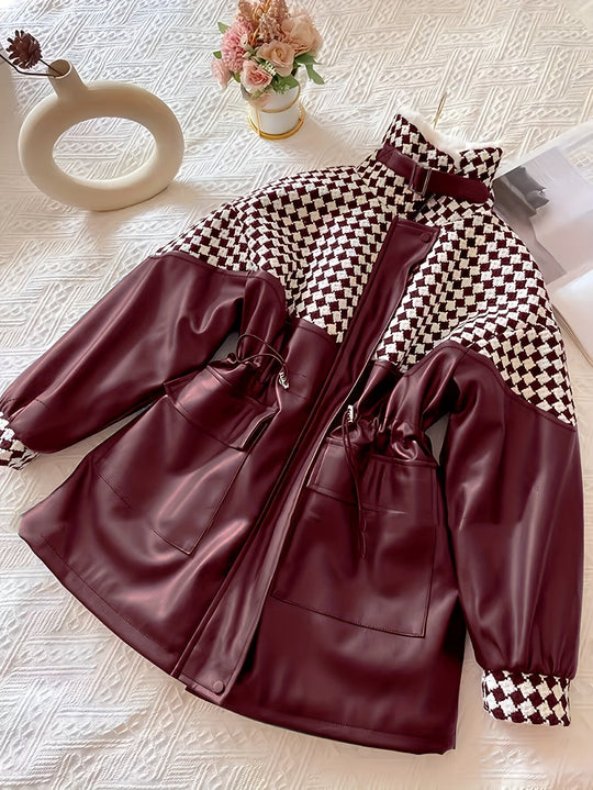 R&B | Damen-Plüschjacke für Herbst & Winter