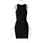 R&B | Hohler Rundhalsausschnitt Top Slim Rock Set