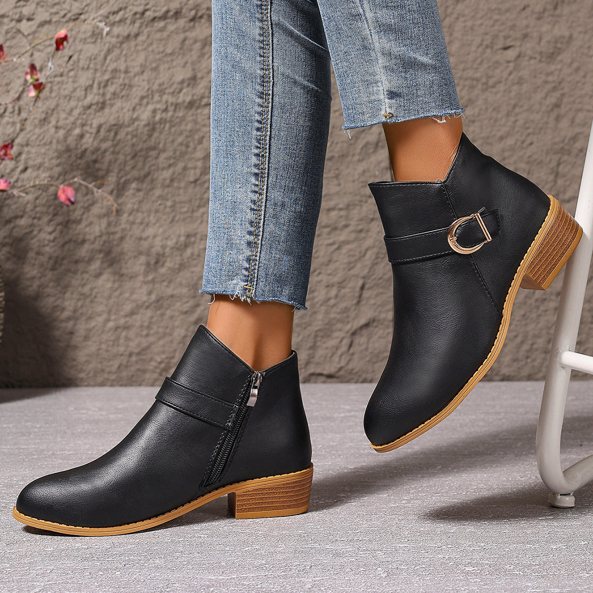 Modische Orthopädische Stiefel mit rutschfester Sohle R&B R&B