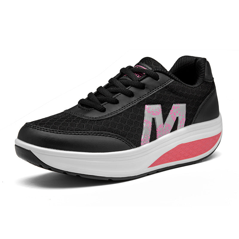 Damen-Plateauschuhe aus Mesh R&B R&B