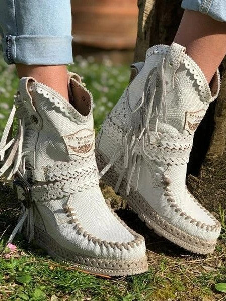 R&B | Westernstiefel mit Fransen