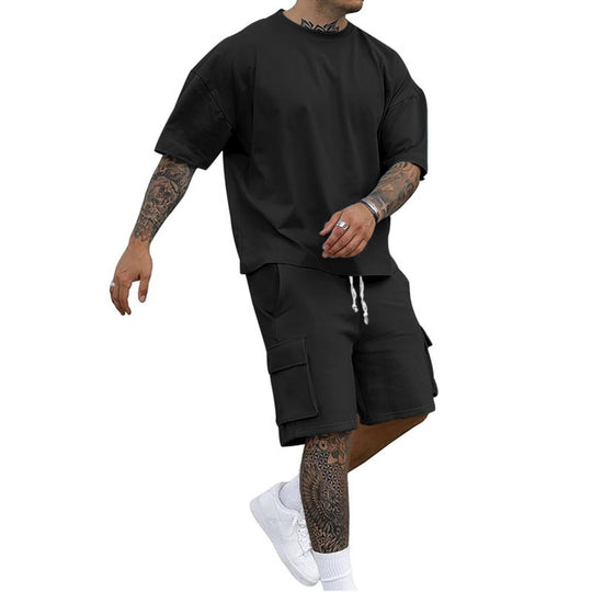 R&B | T-Shirt Werkzeugshorts Sportanzug