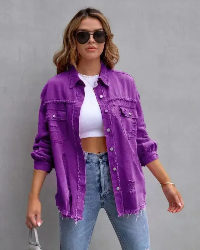 R&B | Damenbluse aus Denim