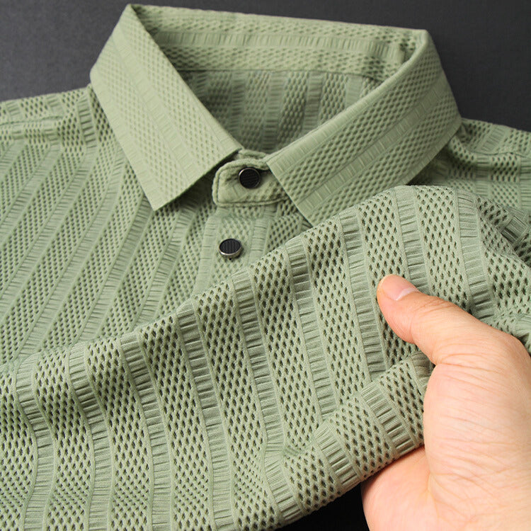 R&B | Herren Poloshirt Aus Seide
