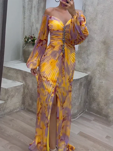 R&B | Kleid mit V-Ausschnitt