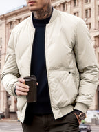 R&B | Moderne Bomberjacke Polyester Stil und Komfort