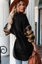 R&B | Gepunktete Flanellhemden Polyester und Baumwolle Einzigartiger Look