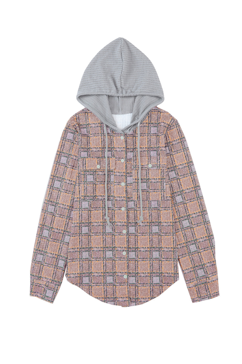 R&B | Gesmusterte Hemd mit Kapuze Polyester Ideal für Den Alltag