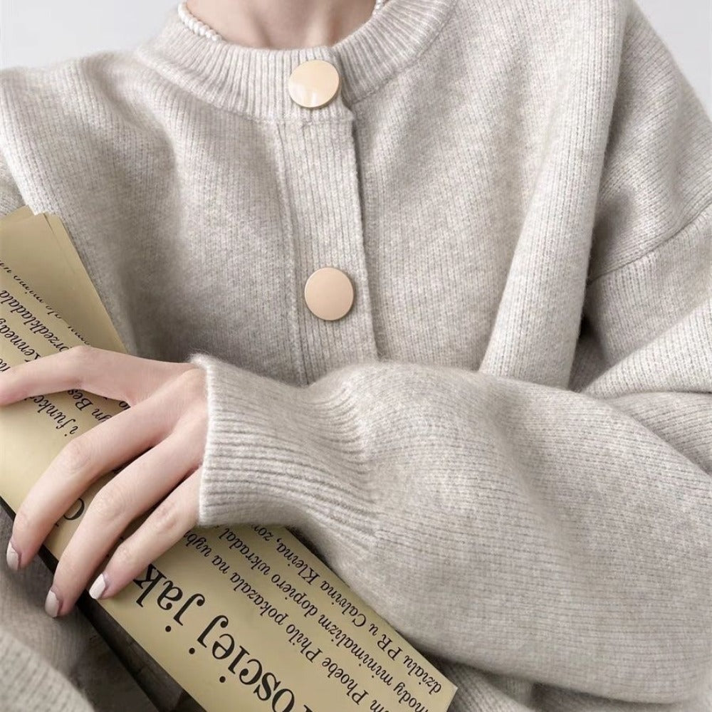 R&B | Strickjacke mit Knopfverschluss für Damen