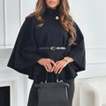 R&B | Cape mit Gürtel – Elegantes Oberteil mit lockerer Passform
